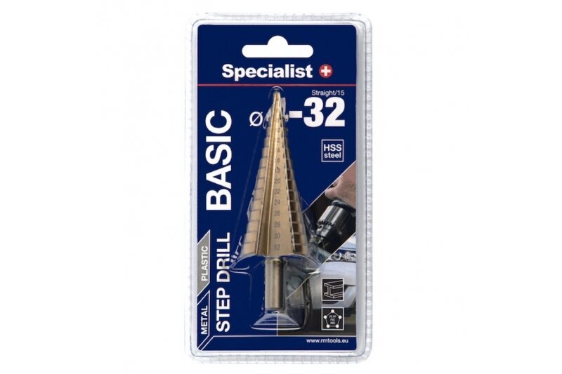 Pakopinis grąžtas SPECIALIST+ Basic, 4-32, mm