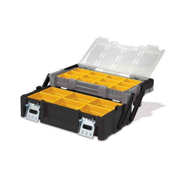 Smulkių reikmenų dėžė KETER Pro Cantilever, 45,8 x 24 x 14,5 cm, 2 pakopų