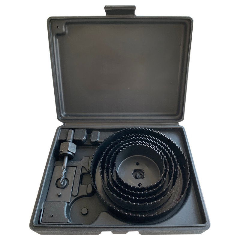 Gręžimo karūnų rinkinys SPECIALIST+, 64/76/89/102/127 mm, 8 dalių