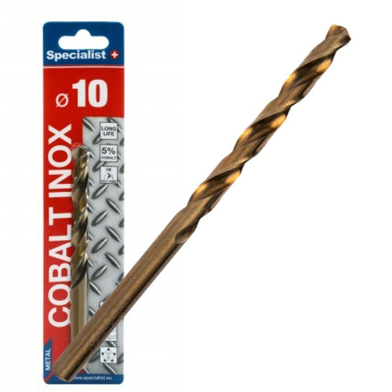 Metalo grąžtas SPECIALIST+ Cobalt, 10,0 x 87/133 mm
