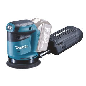 Akumuliatorinis ekscentrinis šlifuoklis MAKITA DBO180Z, 18 V