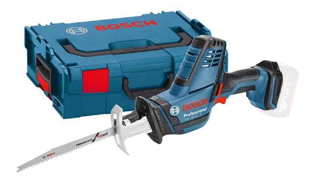 Akumuliatorinis tiesinis pjūklas BOSCH GSA 18 V-LIC Solo, 18 V