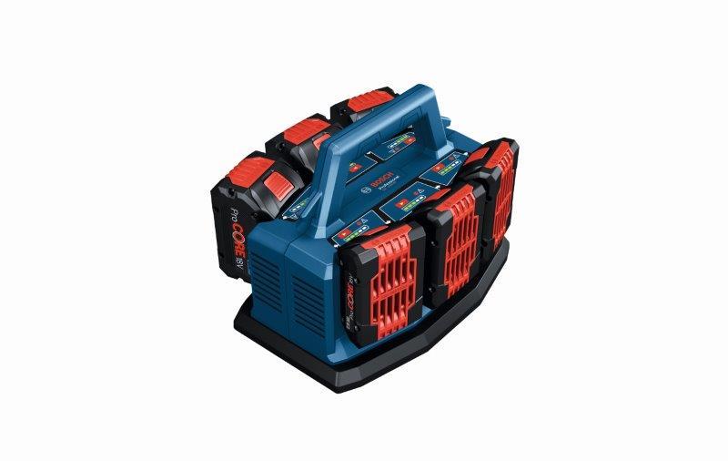 Akumuliatorių kroviklis BOSCH GAL 18V6-80, 14,4-18 V, 6 sąsajomis