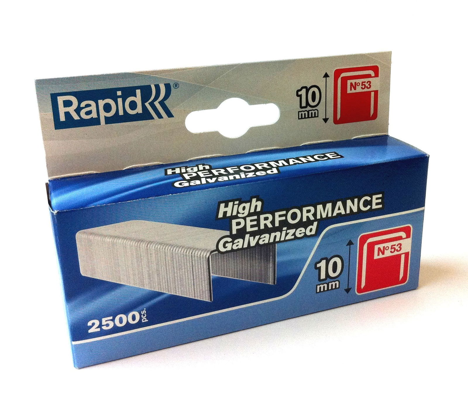 Kabės RAPID, 53 tipo, 10 mm, 2500 vnt.