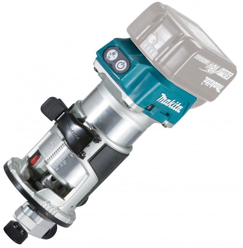 Akumuliatorinė freza MAKITA DRT50Z, 18 V