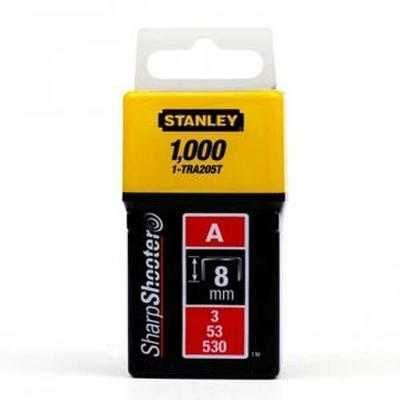 Kabės STANLEY, A-tipas, 8 mm, 1000 vnt.
