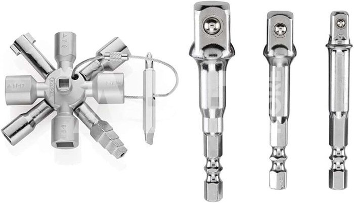 Universalus spintų raktas TWINKEY KNIPEX