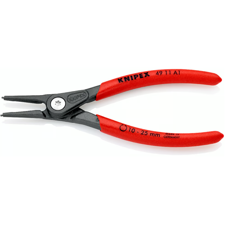 Preciziškos replės išoriniams žiedams KNIPEX 4911A1 | Knipex|KX4911A1