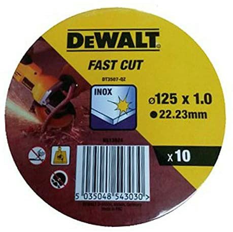 Dewalt cutting disc DT3507-QZ stainless steel - flat 125mm x 1.0mm