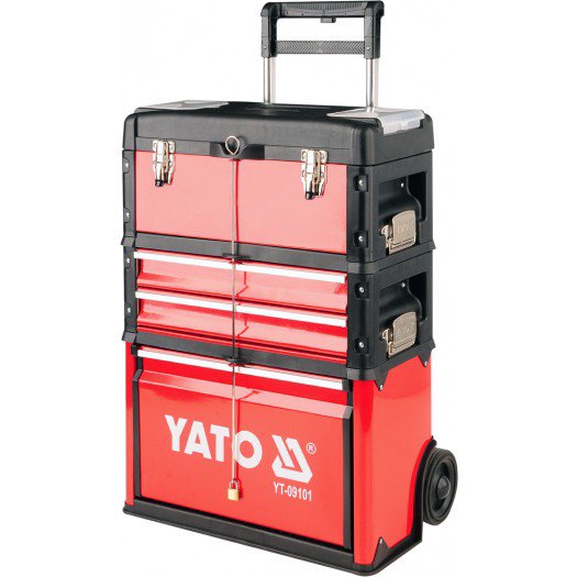 Yato Toolbox on YT-09101 wheels