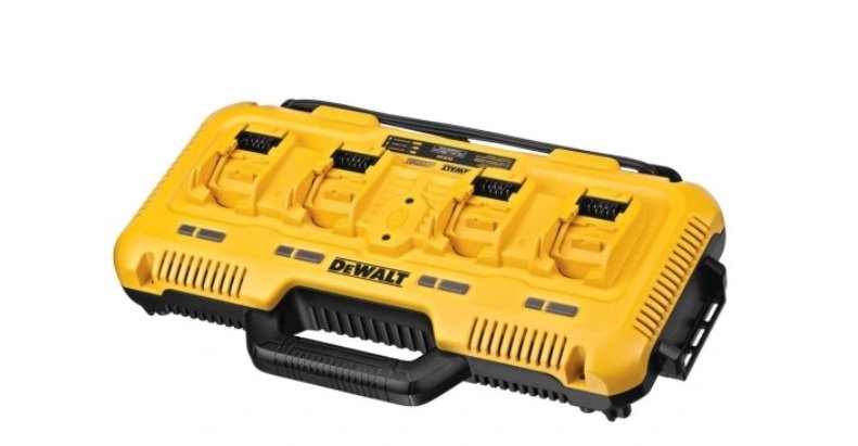 Dewalt DCB104 įkroviklis 4-PORTS XR 8A, 4 prievadai- 10.8-54V