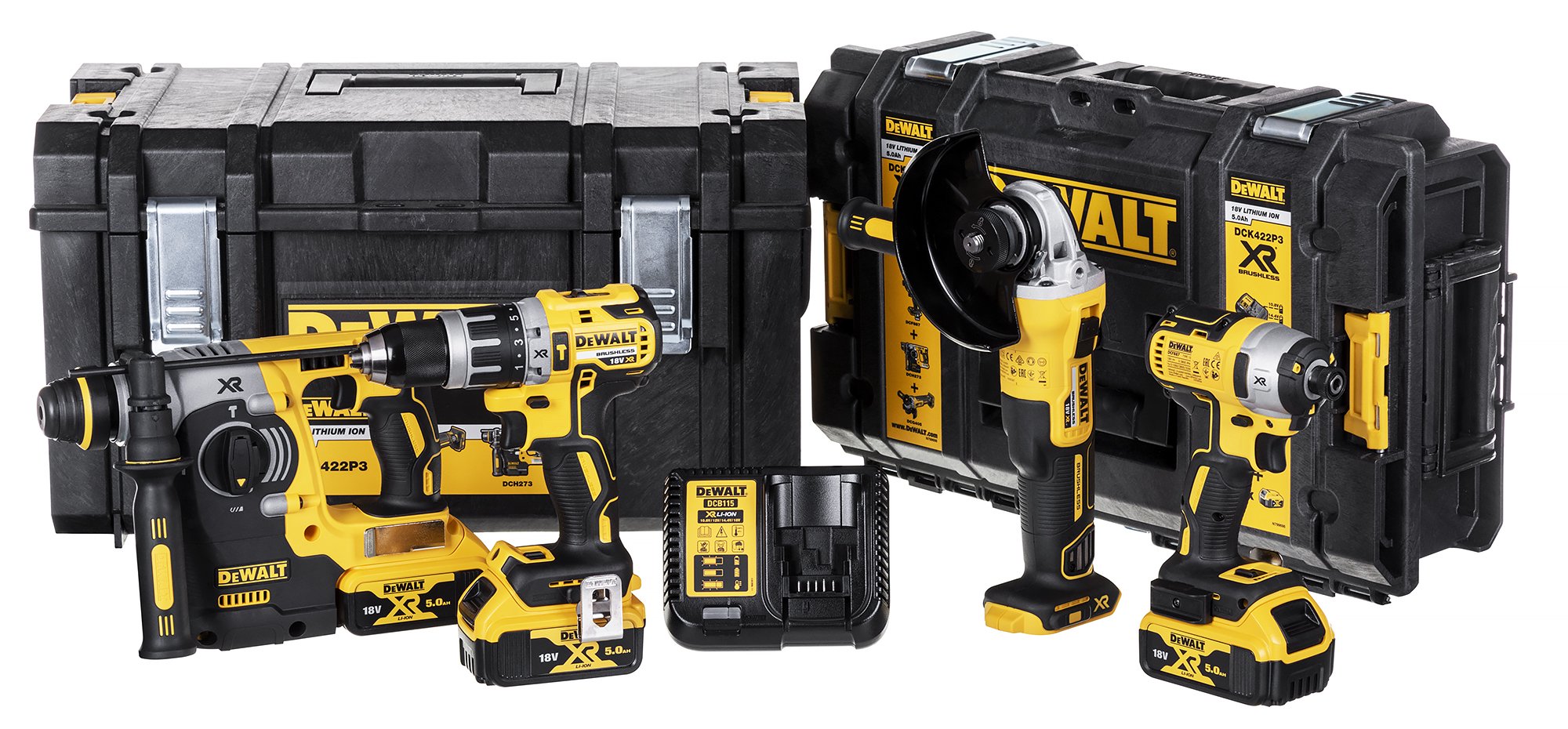 Power tool set Combo 18V DCK422P3 Dewalt