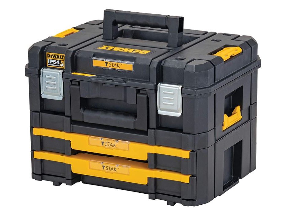 DeWALT DWST83395-1 Įrankių dėžė TSTAK 2.0 Juoda