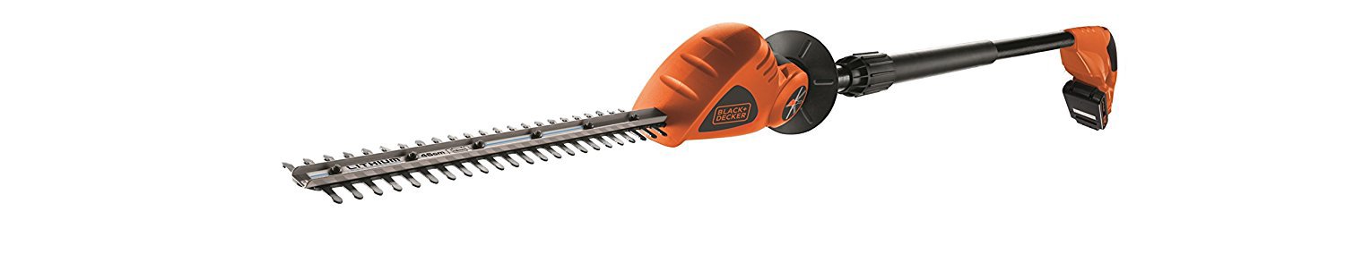 Black & Decker cordless hedge trimmer GTC1843L20 og