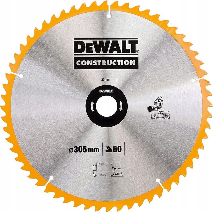 Dewalt circular saw 305x30mm x 60z (DT1960-QZ)