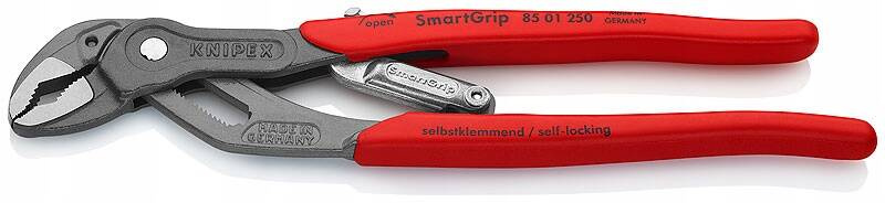 KNIPEX SmartGrip automatinės reguliuojamos vamzdžių žnyplės 8501250