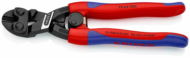Žnyplės šoninio kirpimo Knipex 200mm D6mm
