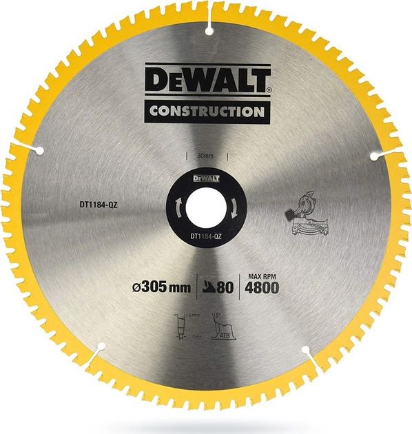 Dewalt wood disc 305mm (DT1184-QZ)