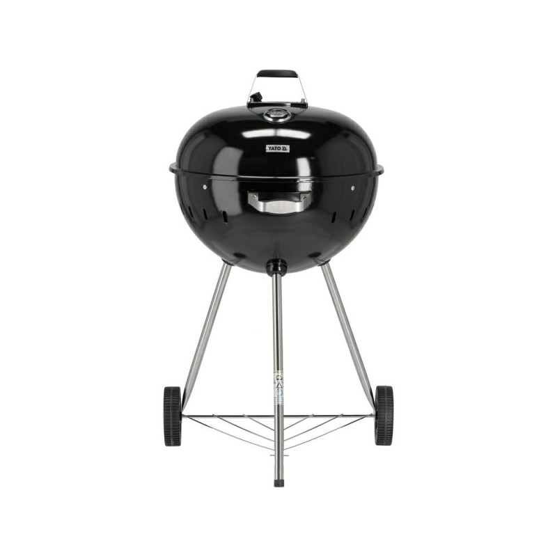 YG.GRILL WĘGLOWY OKRĄGŁY 54cm CZARNY