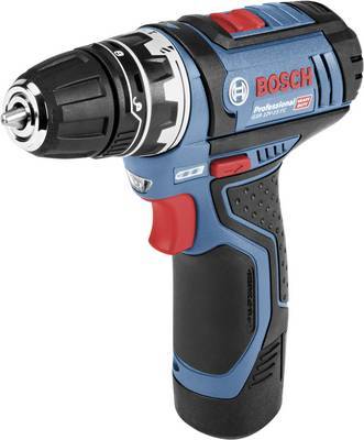 Akumuliatorinis suktuvas-gręžtuvas BOSCH GSR 12V-15 FC, 12 V, 2 x 2,0 Ah