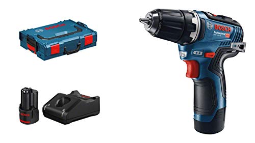 Akumuliatorinis gręžtuvas-suktuvas BOSCH PRO GSR 12V-35, 12 V, (2x3,0 A bat.)
