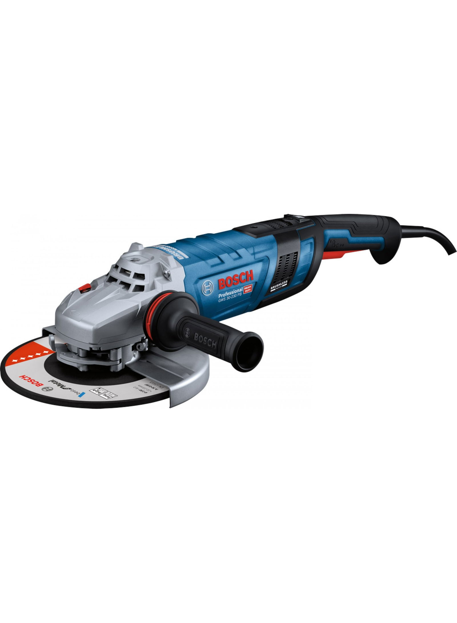 Elektrinis kampinis šlifuoklis BOSCH PRO GWS 30-180 PB, 2800 W