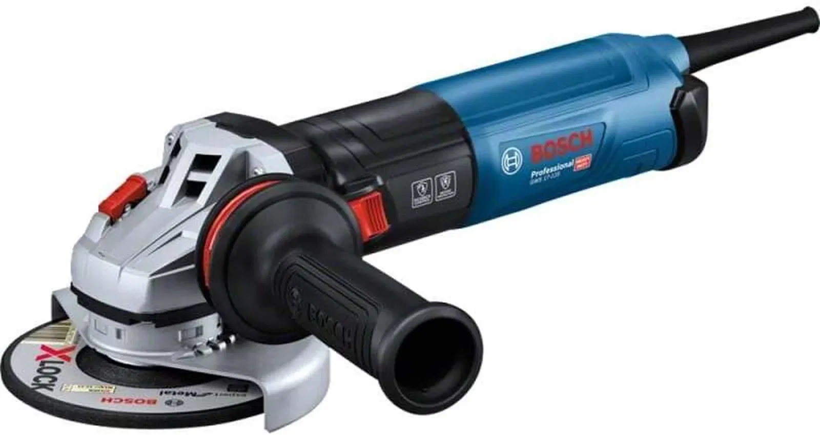 Elektrinis kampinis šlifuoklis BOSCH PRO GWS 17-125, 1700 W