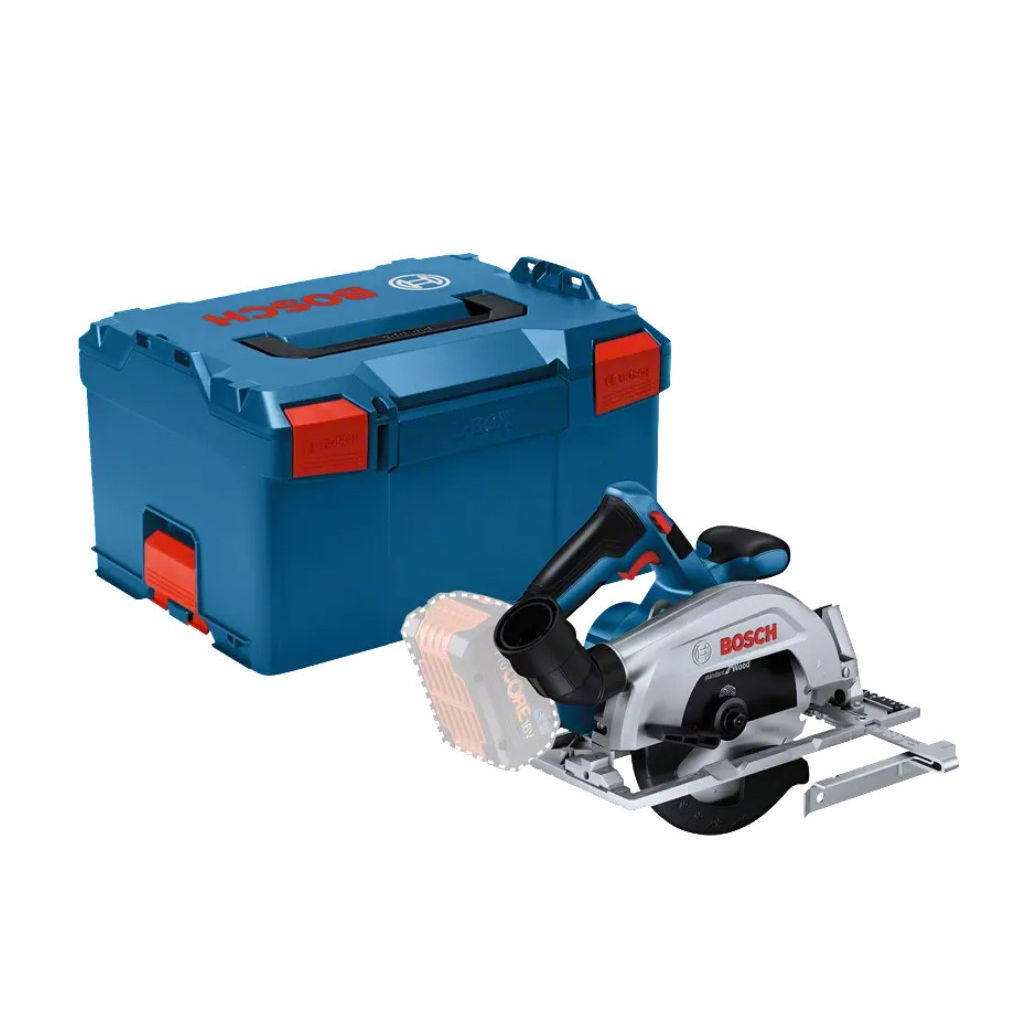 Akumuliatorinis diskinis pjūklas BOSCH PRO GKS 18V-57-2 solo, 18V (be akum., su L-BOXX)