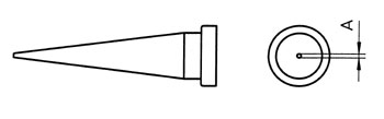 Antgalis 0.4mm LT-S, WSP80  lituokliui, Weller