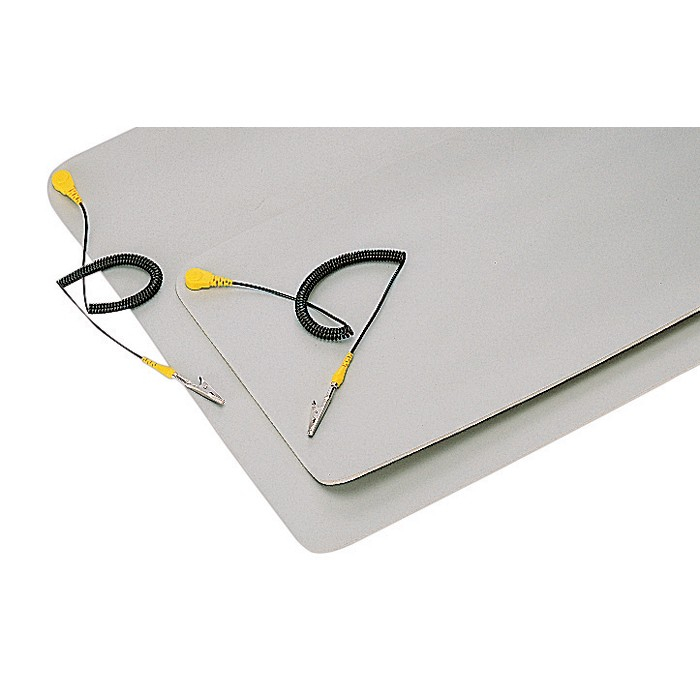 Antistatinė stalo danga PVC 60x60cm su įžeminimo laidu