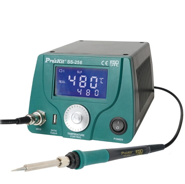 LCD išmani litavimo stotelė 60W, Pro'sKit