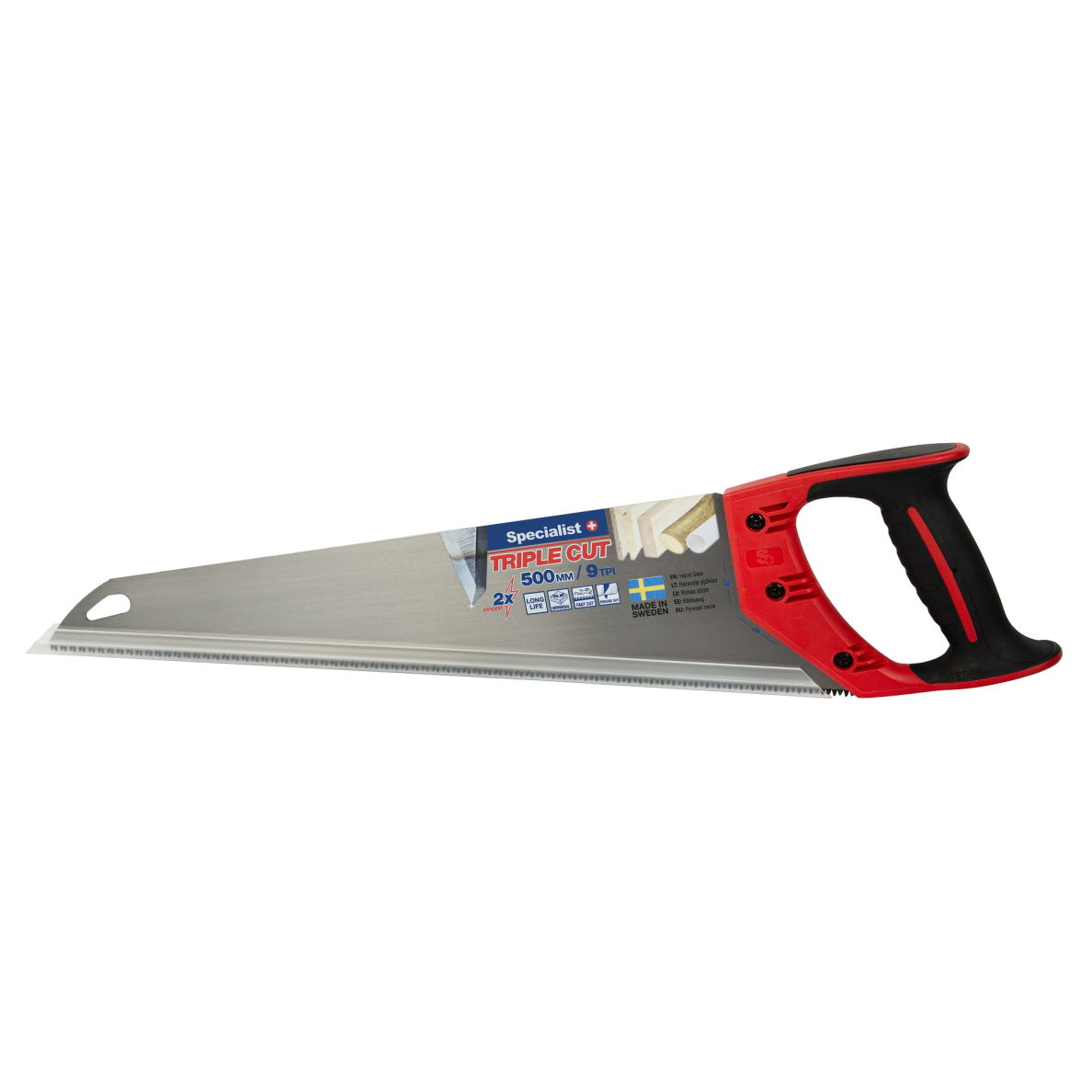 Medžio pjūklas SPECIALIST+ Triple Cut, 500 mm, 9 TPI