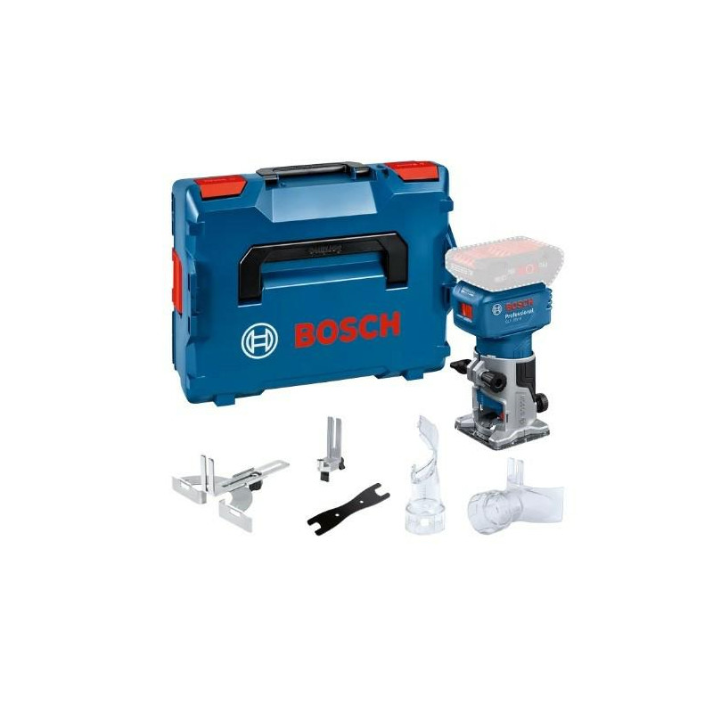 06016C6001 BOSCH.EDGE FREZAVIMO STAKLĖS GKF 18V-8 SOLO LB