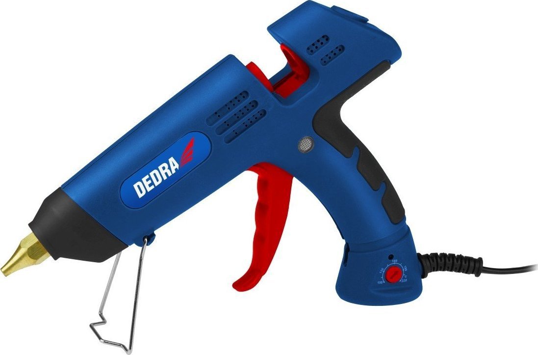 Glue gun Dedra Hot adhesive gun 150W, 11.2mm, temperature adjustment.