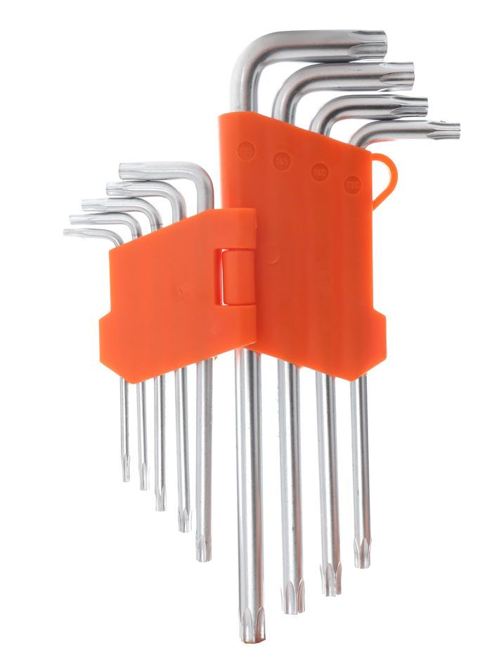18 dalių šešiakampių ir torx raktų rinkinys KD10297