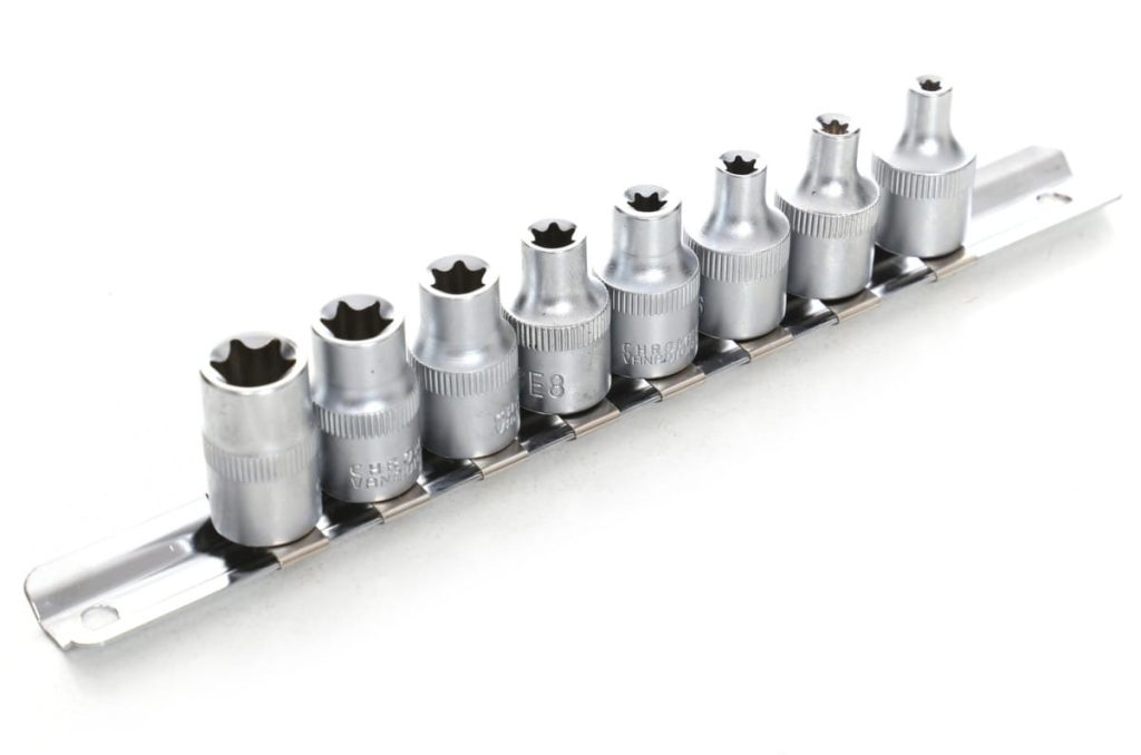 Torx galvučių rinkinys 8 vnt. 3/8" KD10230