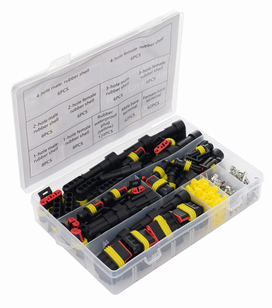 Hermetinių elektros jungčių rinkinys 352 vnt. KD10480