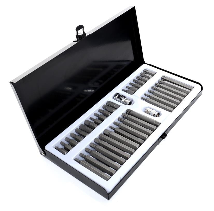 TORX, HEX, SPLINE antgalių rinkinys 40 vnt. KD10220