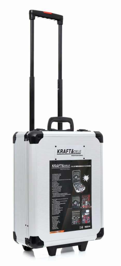 Raktų rinkinys 188vnt. aliumininiame lagamine KD314