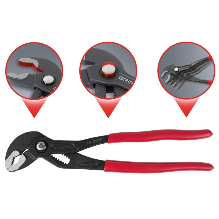 Vandens siurblio replės 240mm, KS Tools