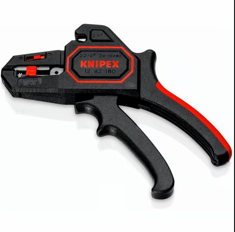 Replės laidų nuizoliavimui 0,2–6 mm2 kabeliams, Knipex