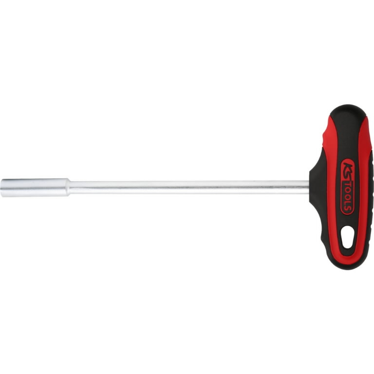 Raktas T- formos su šešiakampe galvute SW 6mm, ERGO+, KS Tools