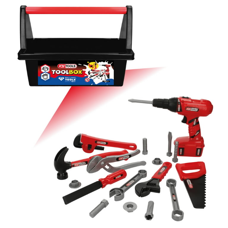 Įrankių dėžė vaikams KS TOOLS, KS Tools