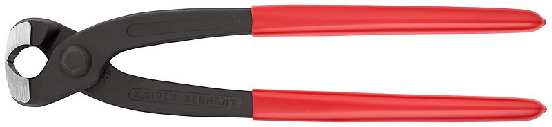Sąvaržų užspaudimo replės su priekine žiauna Oetiker 220mm, Knipex