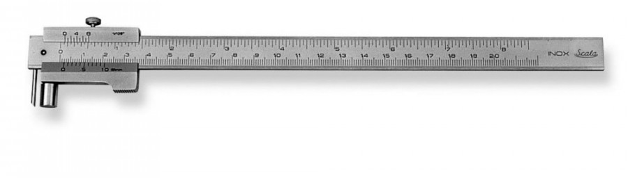 Slankmatis žymėjimui 258 200mm/0,01 DIN862, Scala