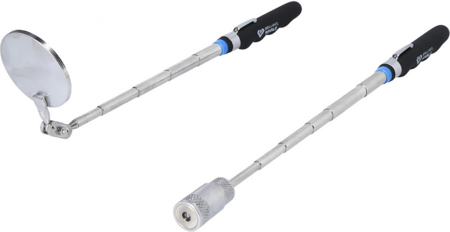 Teleskopinis veidrodis D52mm ir magnetas 2kg, ilgis 620mm, Brilliant Tools