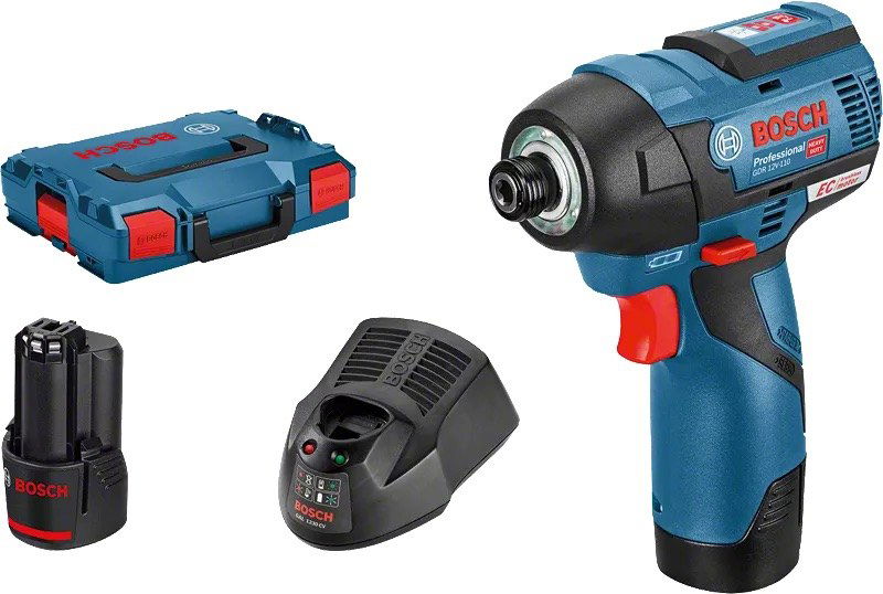 Smūginis suktuvas BOSCH PRO GDR 12V-110; 12 V; (2x3,0 Ah akum., lagaminas)