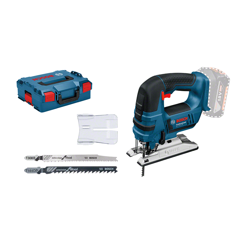 Akumuliatorinis siaurapjūklis BOSCH PRO GST 18 V-LI B, 18 V