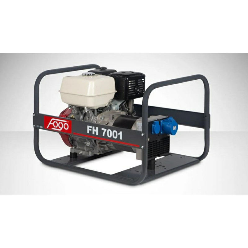 FOG000148 FOGO NEŠIOJAMASIS GENERATORIUS FH 7001 5.6KW/230V, HONDA VARIKLIS