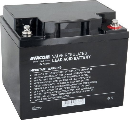 Avacom Avacom DeepCycle batteries, 12V, 45Ah, PBAV-12V045-M6AD